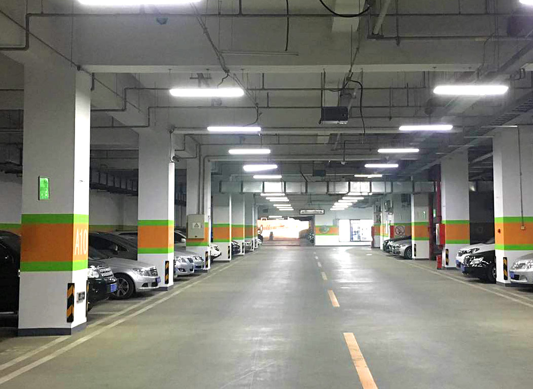 Shanghai Building Design Center Carpark Lighting Solution