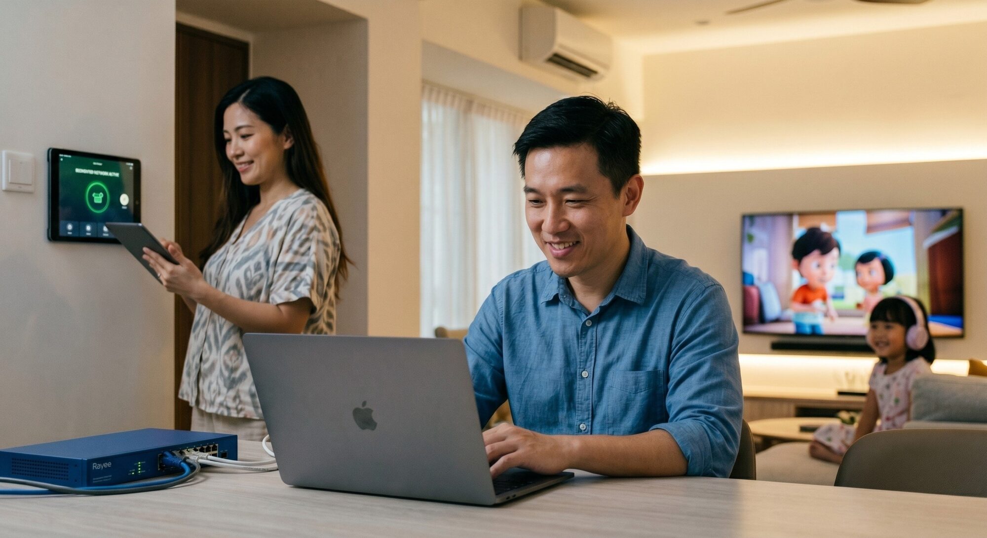 Family with good networking